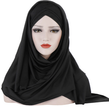 Load image into Gallery viewer, Muslim Lady Fashion Patch Hijab
