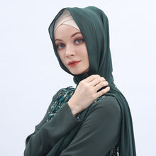 Load image into Gallery viewer, Muslim Chiffon Turban Hui Hijab Scarf
