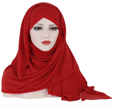 Load image into Gallery viewer, Muslim Lady Fashion Patch Hijab
